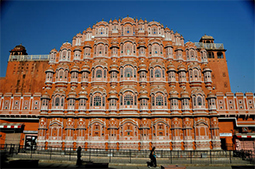 golden triangle hawa mahal jaipur rajasthan