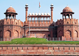 golden triangle red fort new delhi